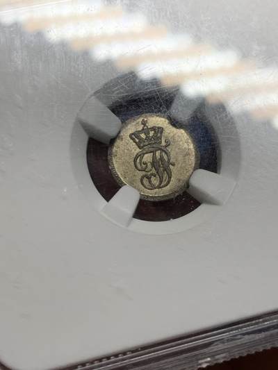 《竞宝斋》第449场 周日，周一，周二  3场连拍 （全场包邮，欢迎送拍） NGC MS65 德国1839年3芬尼银币，高分不易