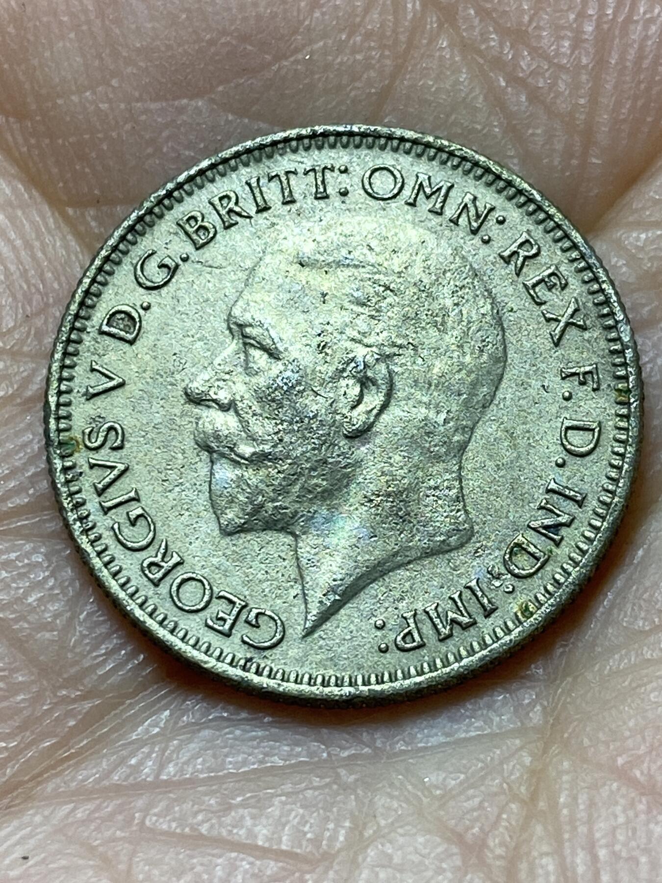 2025年第一百四十四场(总第一百七十场）品种丰富英国一线回流散币年末特拍场第一场(免佣金) 流通好品–英国🇬🇧1936年6便士银币(乔治五世逝世年，第五版关门年，500银)