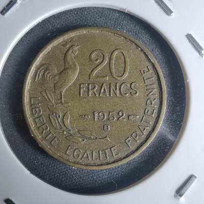 沼泽如烟--第942场 - 法国1952年20法郎