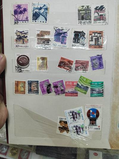 PCAI钱币  21-670  邮票小专场 - 中国邮票一页