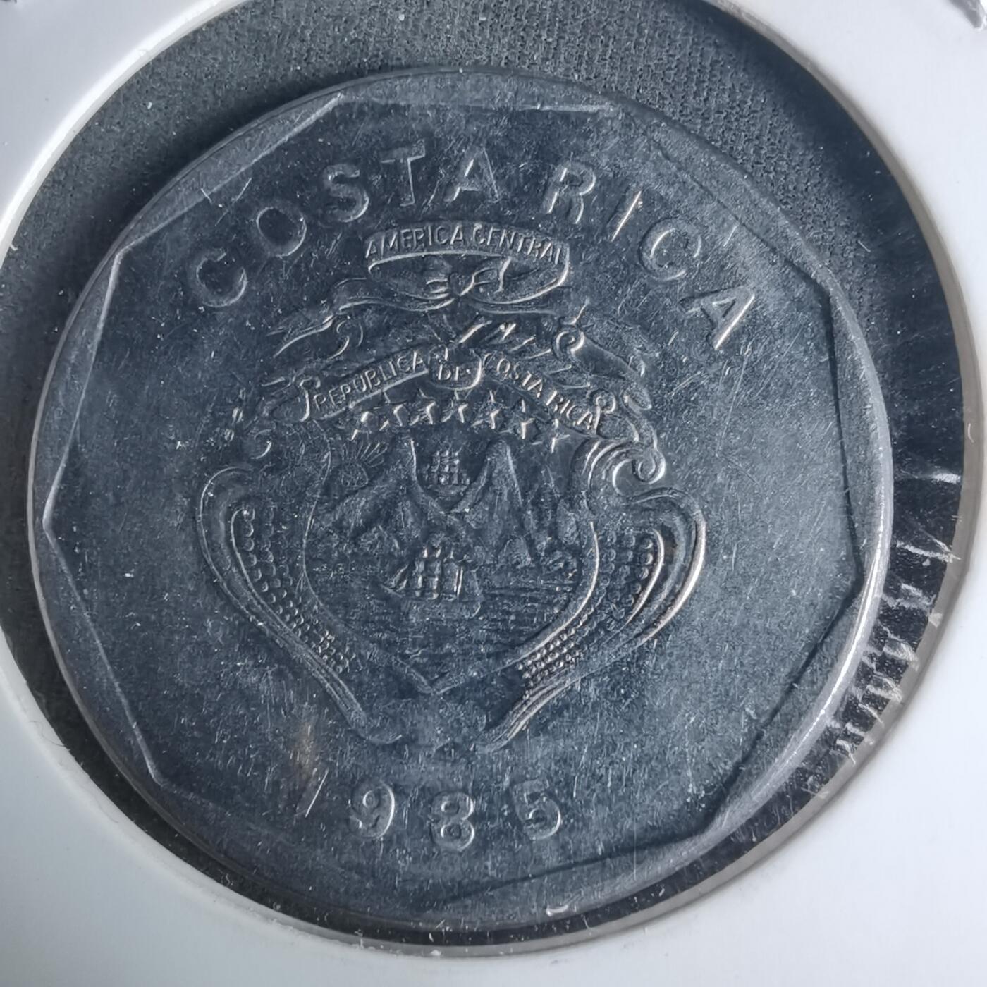 沼泽如烟--第940场 哥斯达黎加1985年20科朗