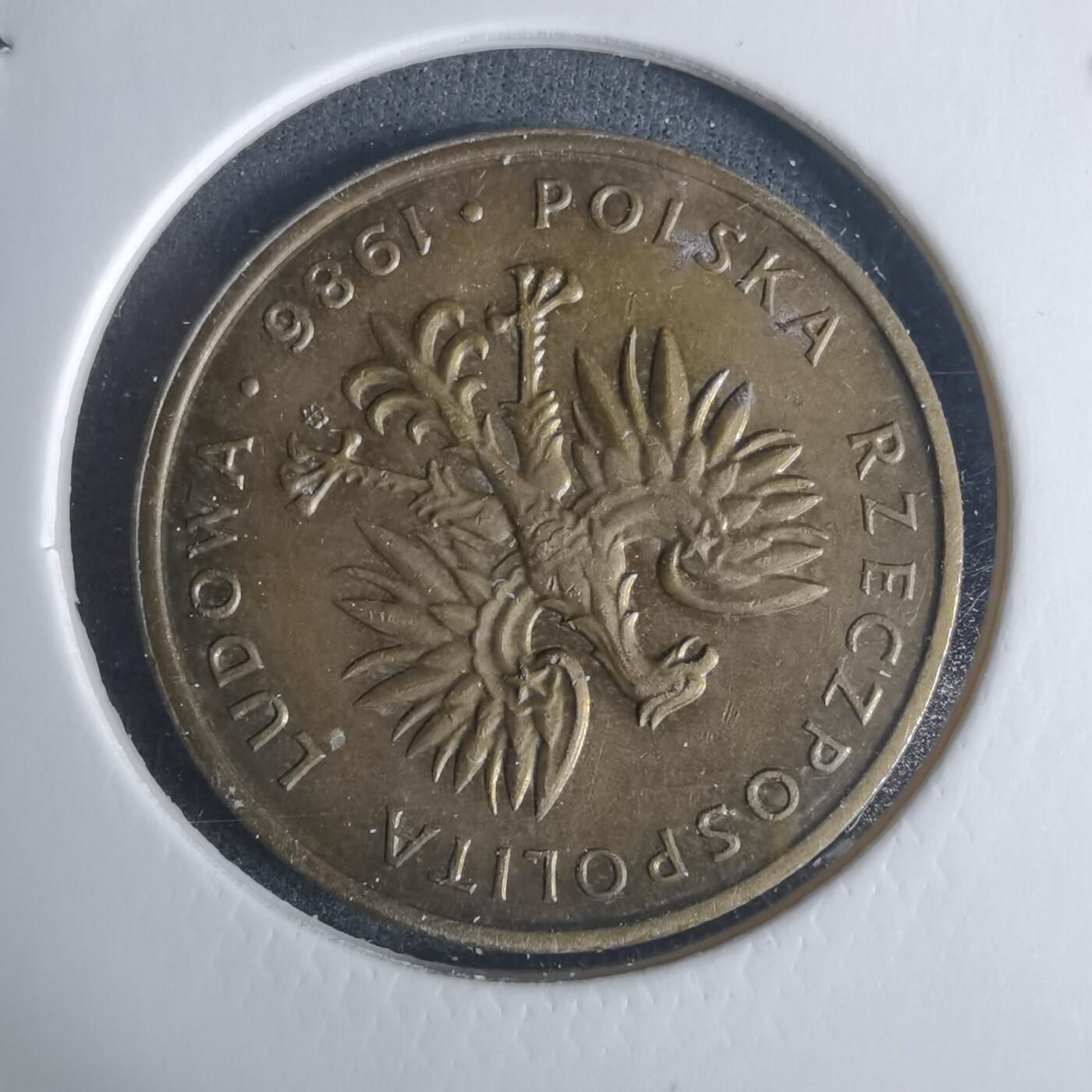 沼泽如烟--第940场 波兰1986年5兹罗提