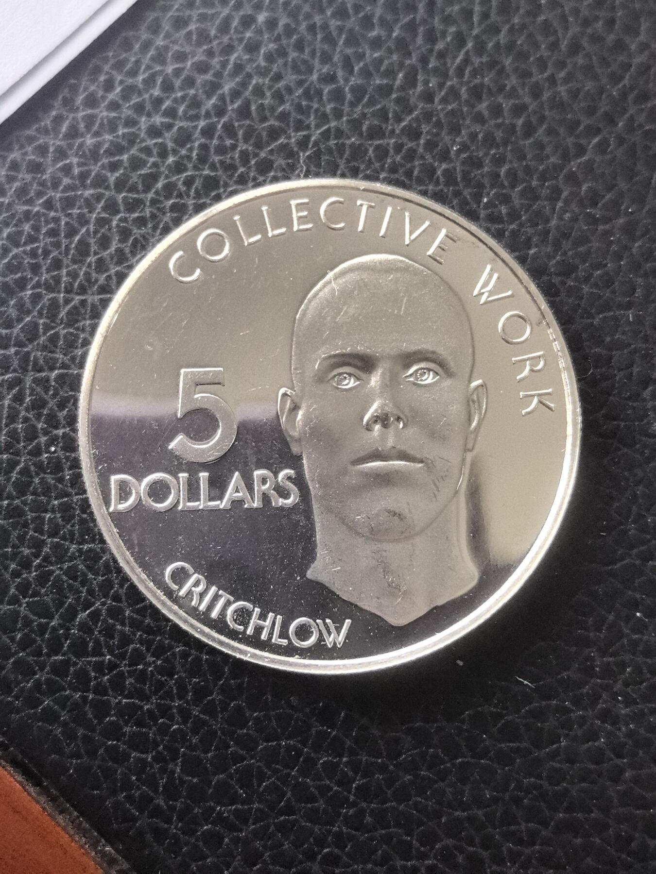 道一币馆币章第一百六十一场 圭亚那1979年国家独立纪念5元精制银币   37.2g 500S  2600