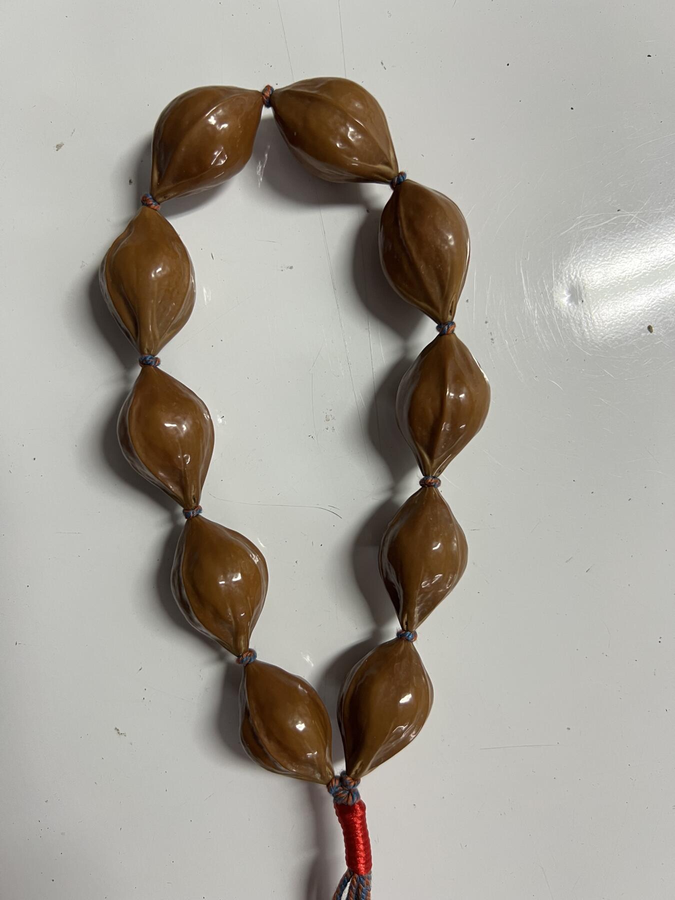 零元拍：橄榄核老油核手持18-19，已做抛光