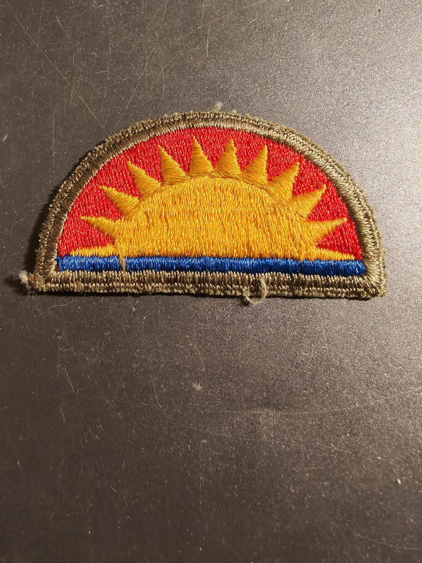 老王徽章第171期 美国陆军第41步兵师臂章