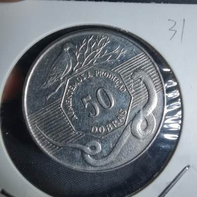 沼泽如烟--第940场 - 圣多美和普林西比 1990年 50多布拉