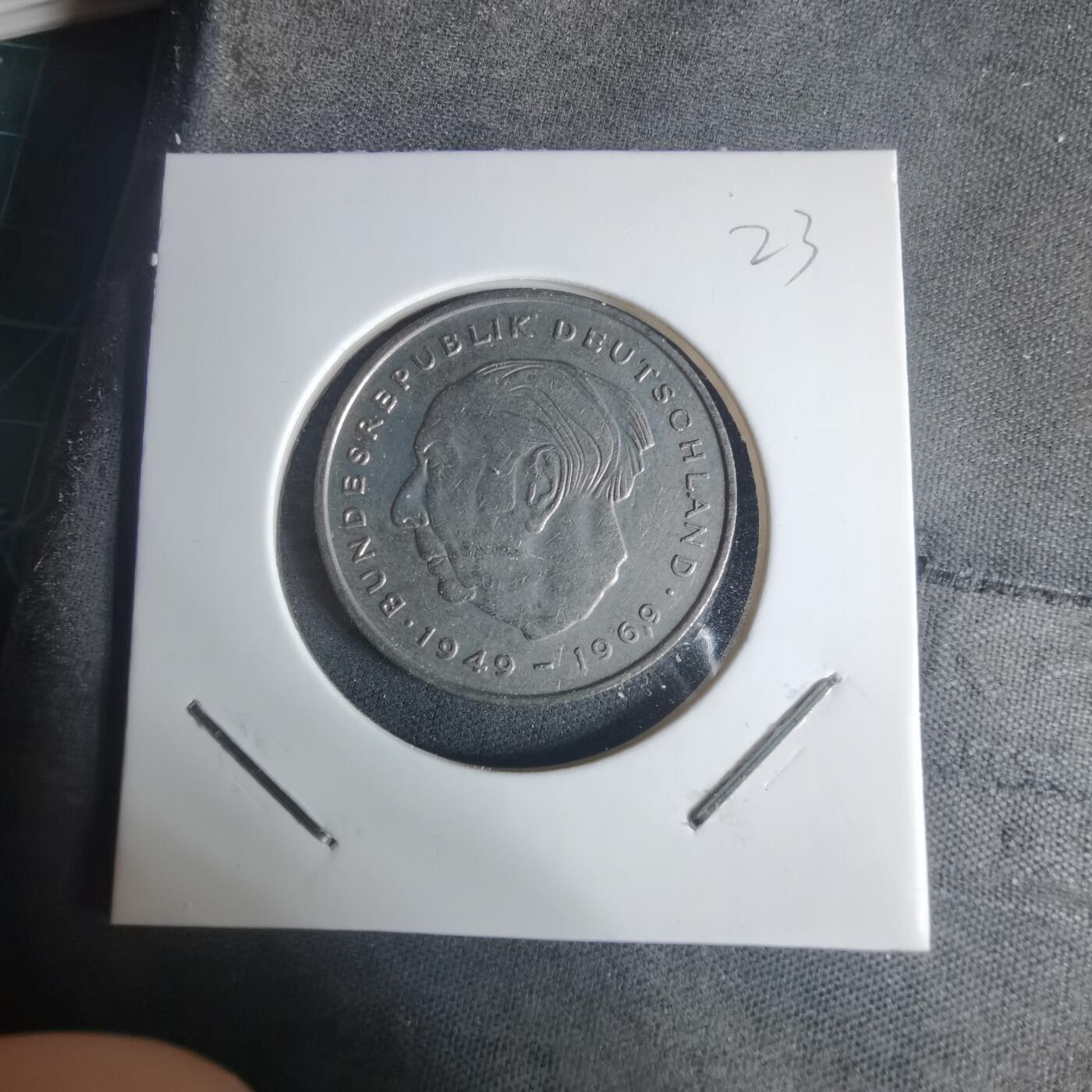 沼泽如烟--第940场 德国1971年2马克