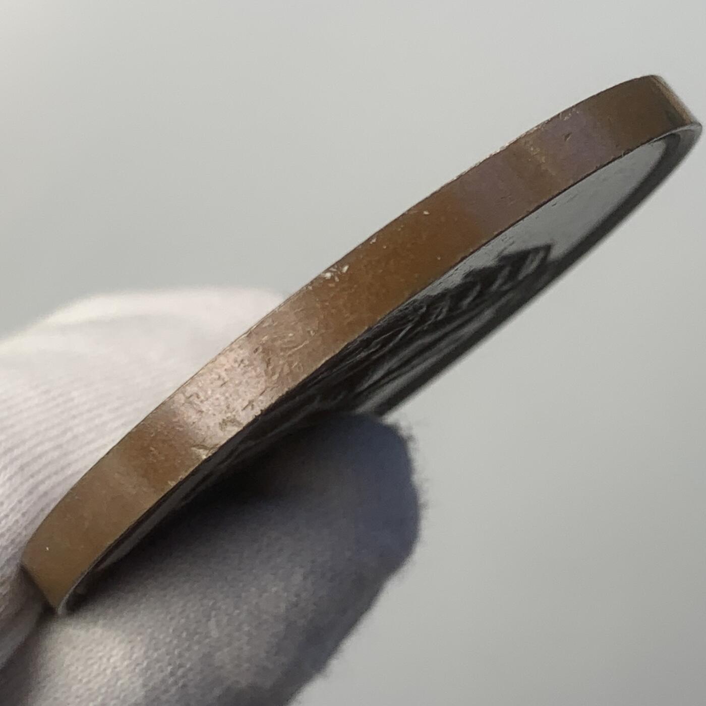 掌中浮雕-藏着的欧洲第047场 1889年勃兰登堡选帝侯约阿希姆二世皈依新教350周年纪念碑铜章，51mm