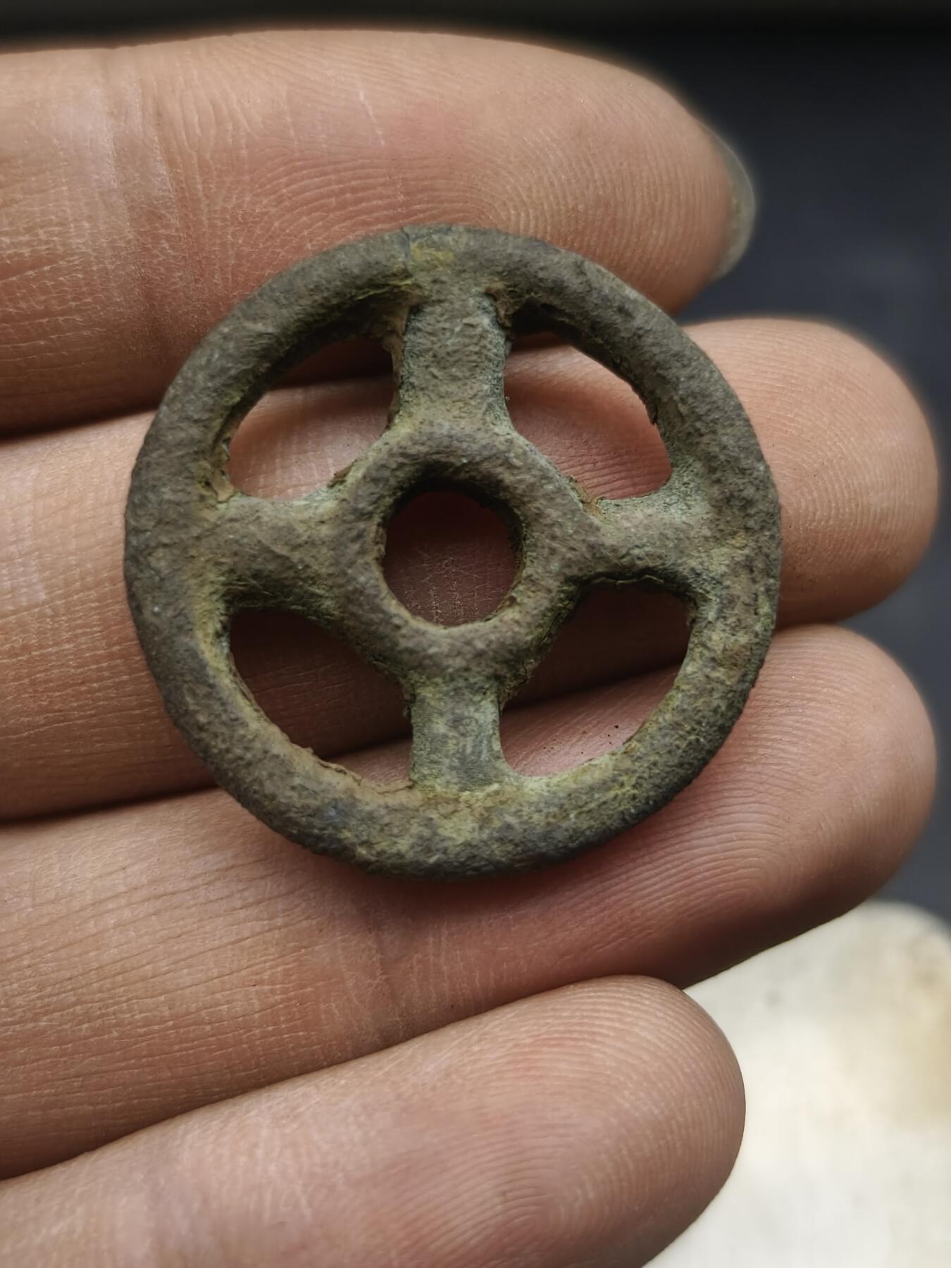 97期回流戒指饰品杂件纪念章丝路钱币专场 7-8世纪七河流域碎叶城