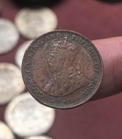 南宋泉阁俄币 外币 国币 专场第二十期 【送拍无额外佣金】 - 英属香港 1931年 乔治五世 香港一仙铜币 老包浆 字口清晰 好品