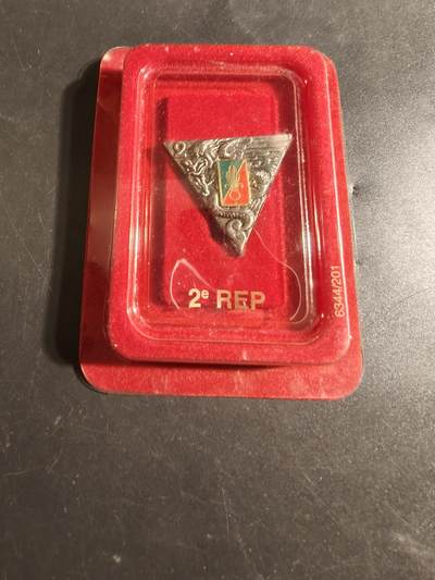 老王徽章第171期 - 法国外籍军团第2伞降团证章    原盒