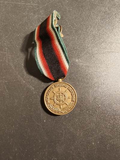 老王徽章第171期 - 美国海军商船队防卫迷你章