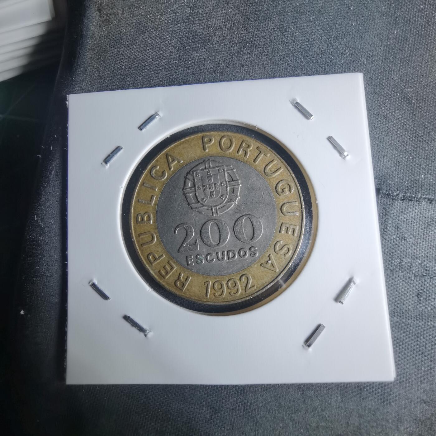 沼泽如烟--第942场 葡萄牙1992年200埃斯库多