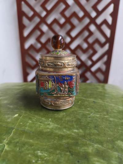 海外回流精品拍卖12.28 - 日本回流民国时期烟膏盒