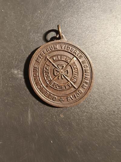 老王徽章第171期 - 英国拯救生命协会奖章     1947年实发