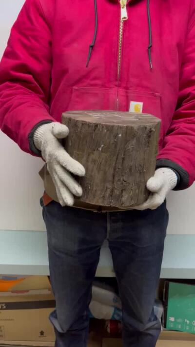 零元拍：金丝楠墩子老料 做凳子 做茶台  车珠子 都可以满肉满金丝 果香满满 尺寸：21/19/17CM。