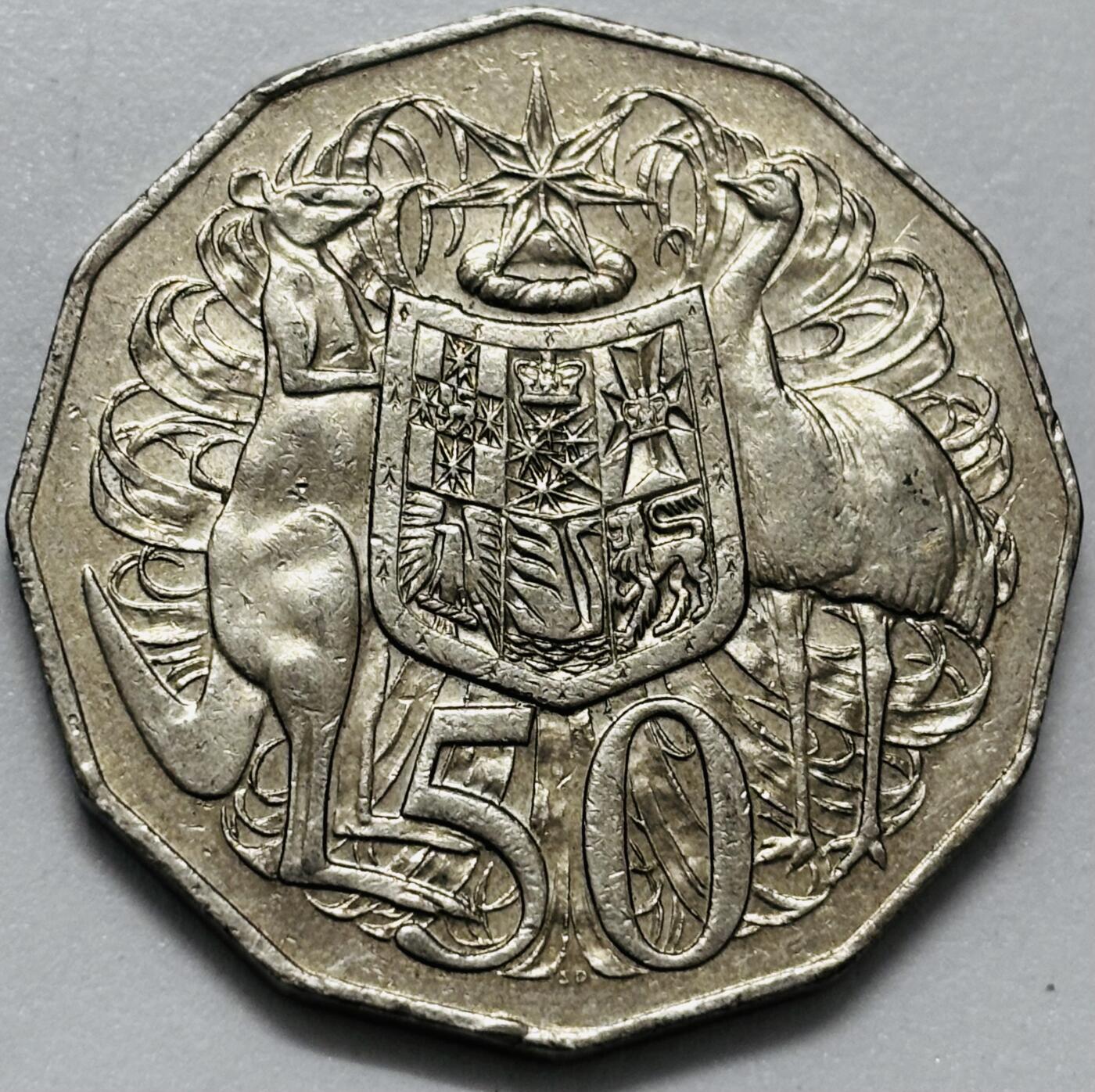 文馨钱币收藏第 286 场，圣诞节专场【 长期接收代拍品低至 0 佣金】 1996年澳大利亚 50 分