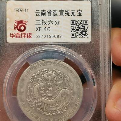 流光霞彩—冬季银元徽章专场 - 云南宣统三钱六分