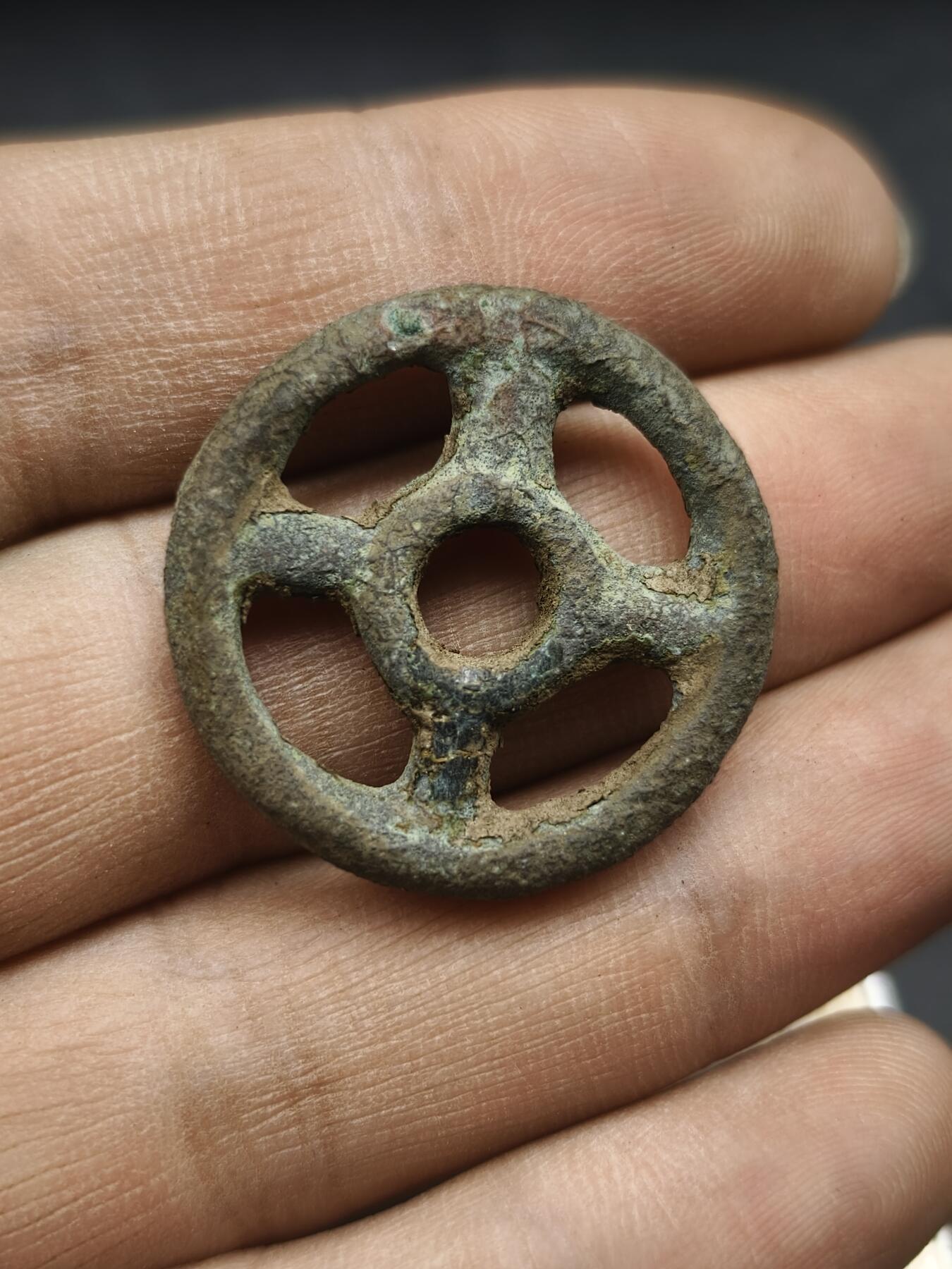 97期回流戒指饰品杂件纪念章丝路钱币专场 7-8世纪七河流域碎叶城