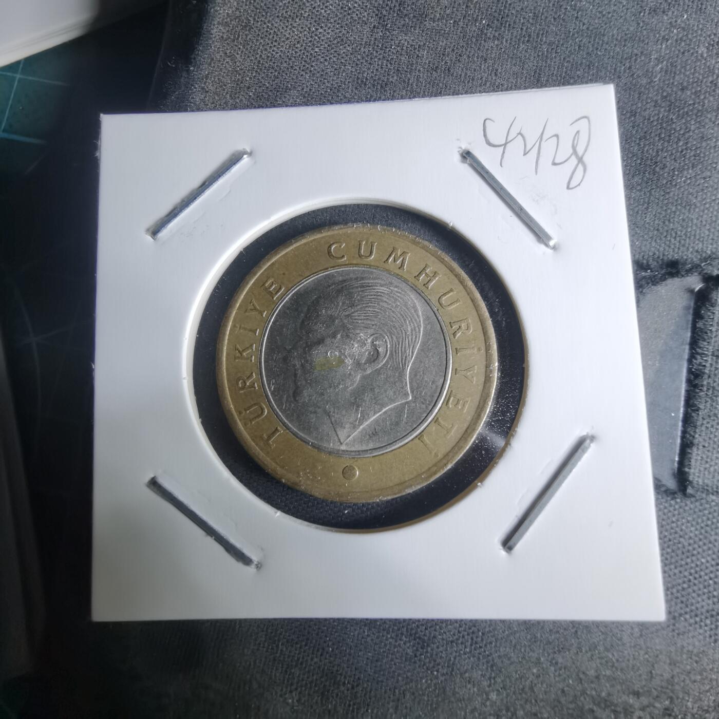 沼泽如烟--第942场 土耳其2011年1里拉