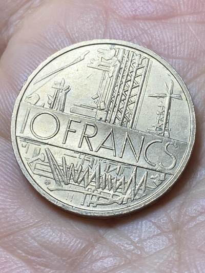 2025年第一百四十四场(总第一百七十场）品种丰富英国一线回流散币年末特拍场第一场(免佣金) - 好品–法国🇫🇷1977年10法郎