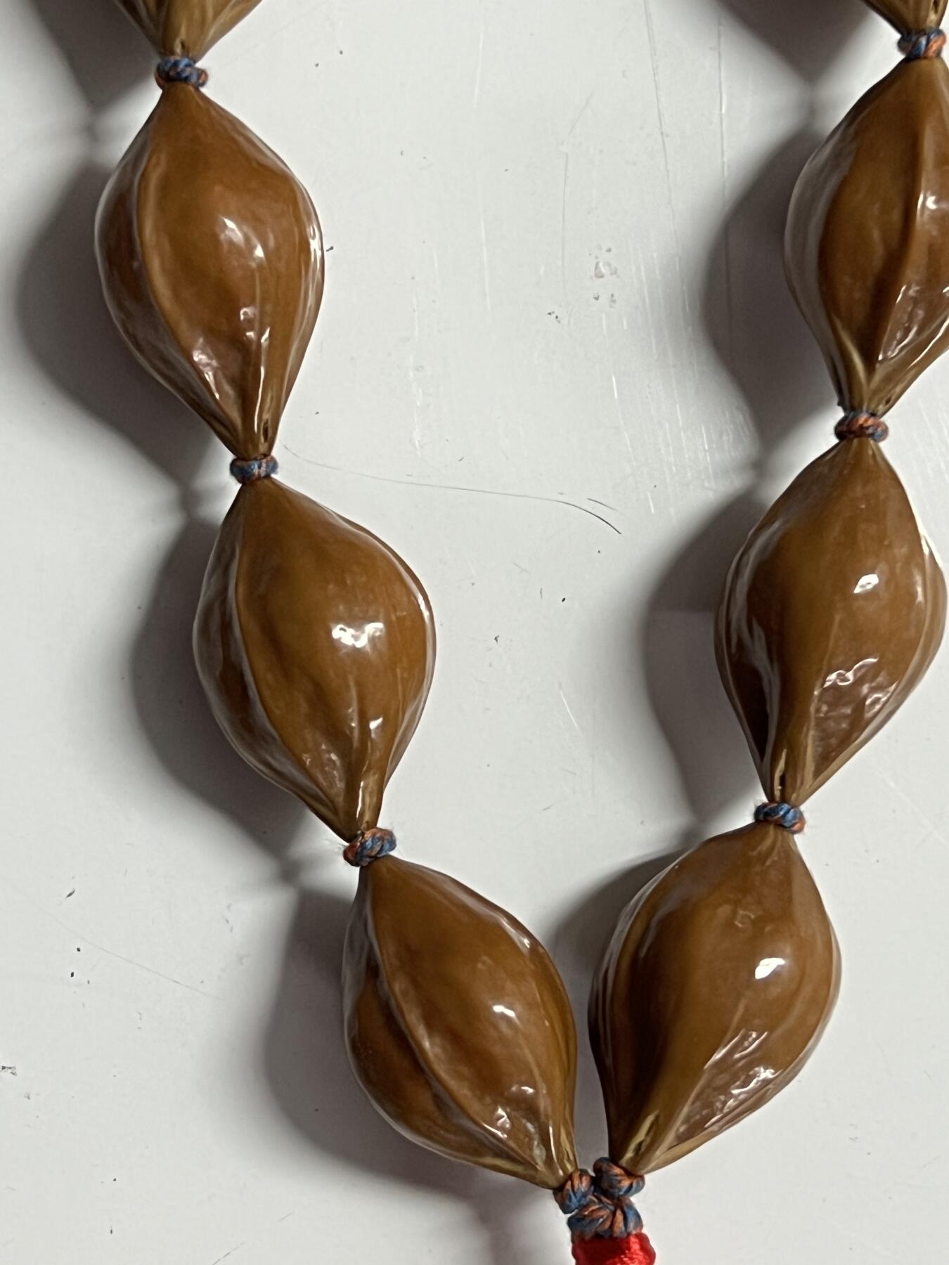 零元拍：橄榄核老油核手持18-19，已做抛光