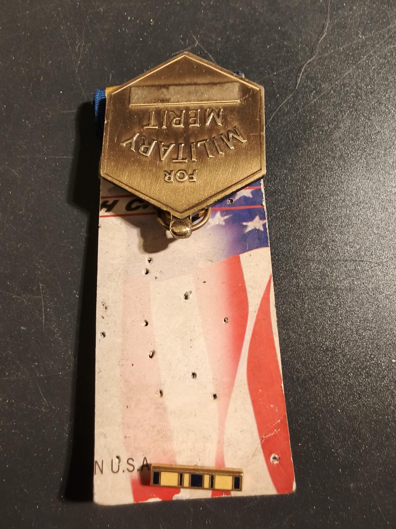 老王徽章第171期 美国空军军事功绩奖章     带珐琅略