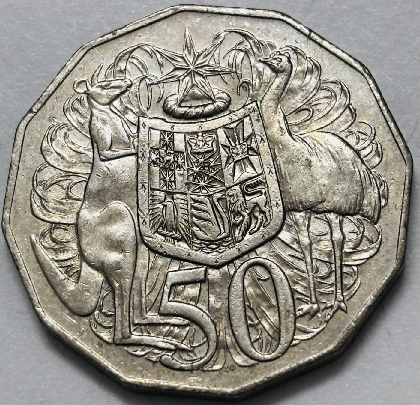 文馨钱币收藏第 286 场，圣诞节专场【 长期接收代拍品低至 0 佣金】 1996年澳大利亚 50 分