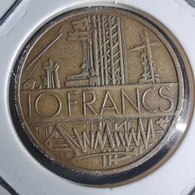 沼泽如烟--第942场 - 法国1976年份10法郎