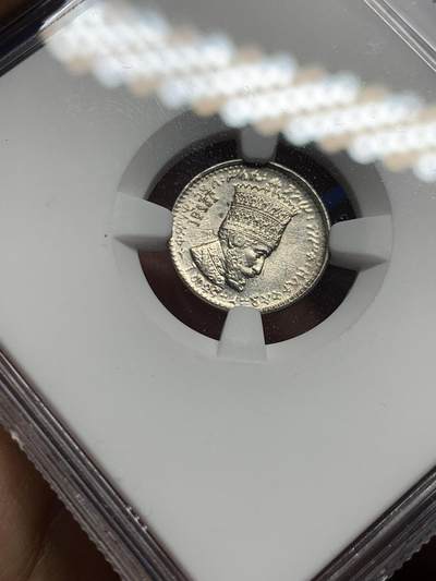 《竞宝斋》第449场 周日，周一，周二  3场连拍 （全场包邮，欢迎送拍） NGC UNCD 埃塞俄比亚EE1923年10M