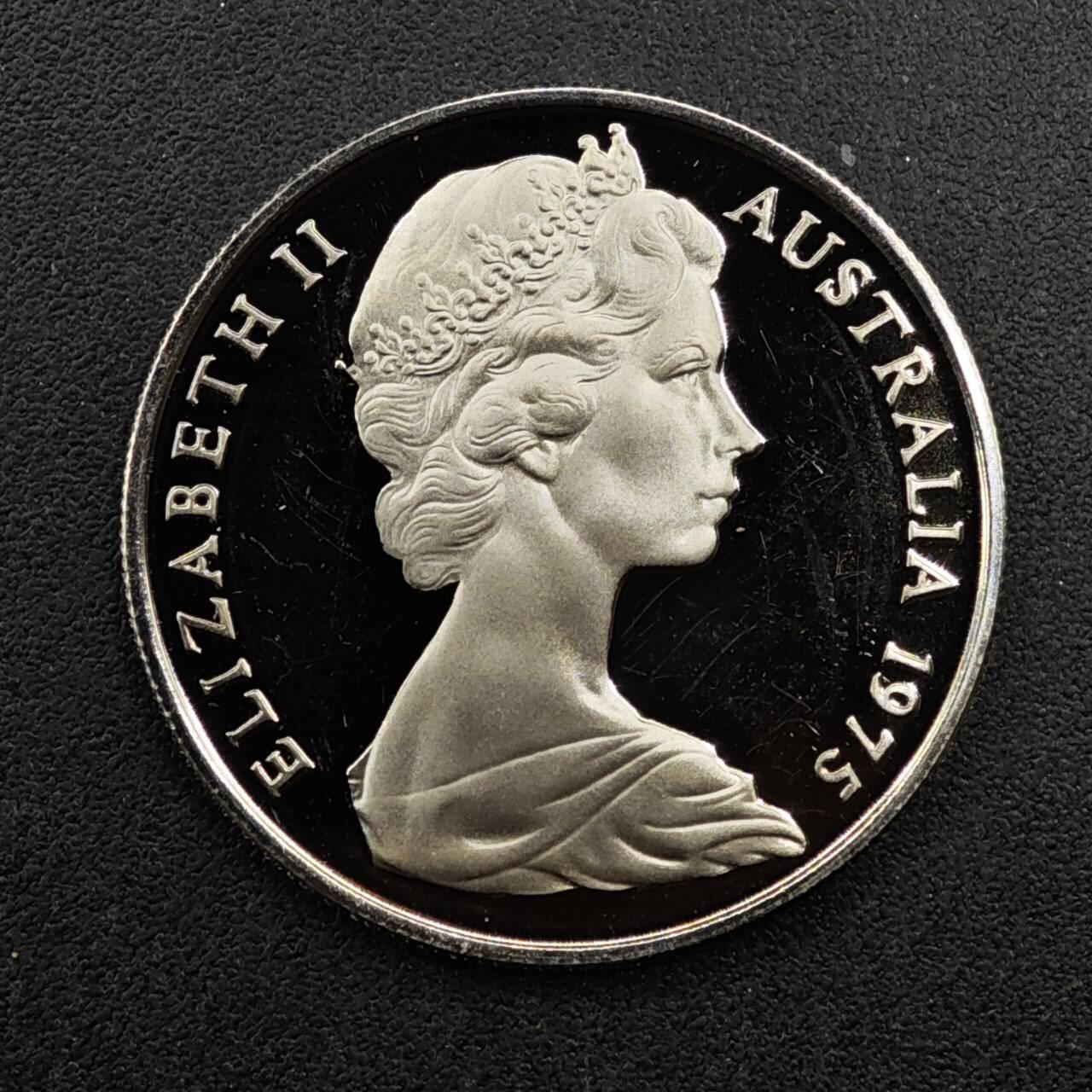 【淘币小摊】限时拍第八百三十五拍  散币批量币场  满百包邮可预留两周  周一统一发货  澳大利亚1975年10分精制镍币