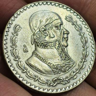 文馨钱币收藏第 286 场，圣诞节专场【 长期接收代拍品低至 0 佣金】 - 1959 年墨西哥海盗 1 比索银币