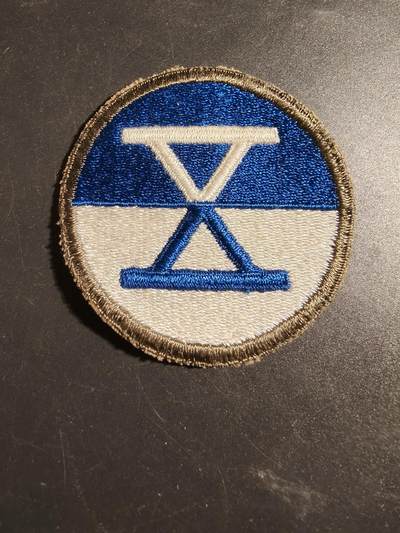 老王徽章第171期 - 美国陆军第10集团军臂章