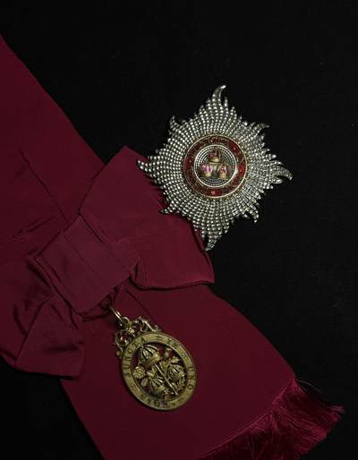 欢庆元旦！戎马世界章牌大赏第109期元旦大拍 - 英国最尊贵巴斯勋章，骑士大十字级