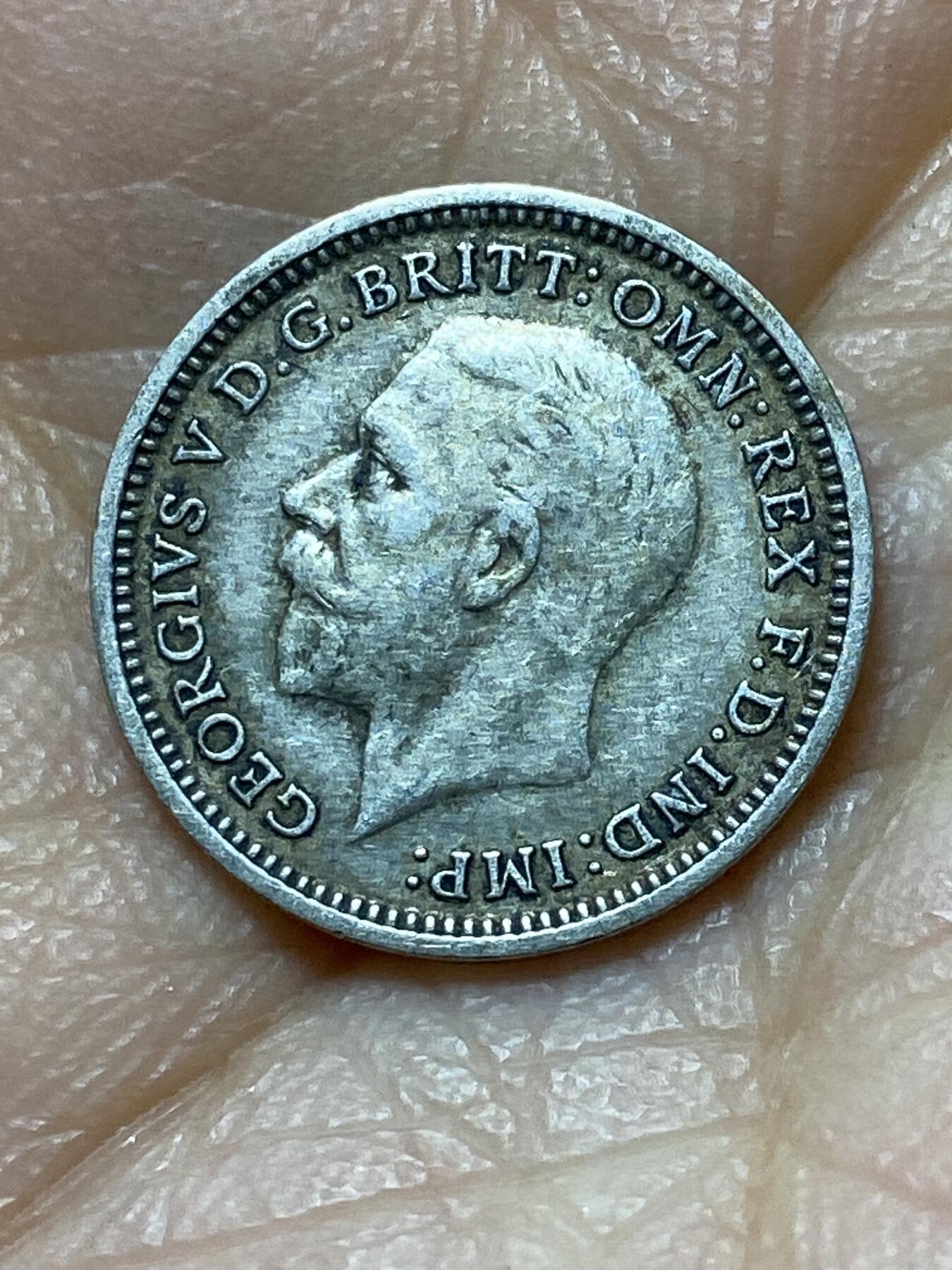 2025年第一百四十四场(总第一百七十场）品种丰富英国一线回流散币年末特拍场第一场(免佣金) 英国🇬🇧1934年3便士银币(乔治五世第四版，500银)