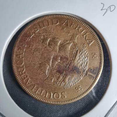 沼泽如烟--第940场 - 英属南非1942年1便士