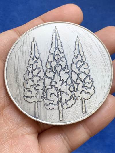 《竞宝斋》第449场 周日，周一，周二  3场连拍 （全场包邮，欢迎送拍） 两枚一组 1950日本政府社会福祉事业功劳章（107克 60.5mm） + 1965都道府颁发全国游泳体育赛铜奖 日本非常难获得的赛事奖章（52.5克 45.1mm）