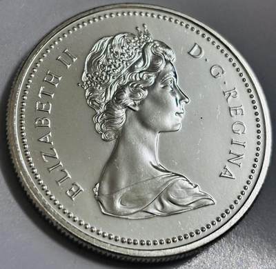 文馨钱币收藏第 286 场，圣诞节专场【 长期接收代拍品低至 0 佣金】 - 少见全新 1975 年加拿大卡尔加里成立 100 周年一元纪念大银币，23.32 克 500 银