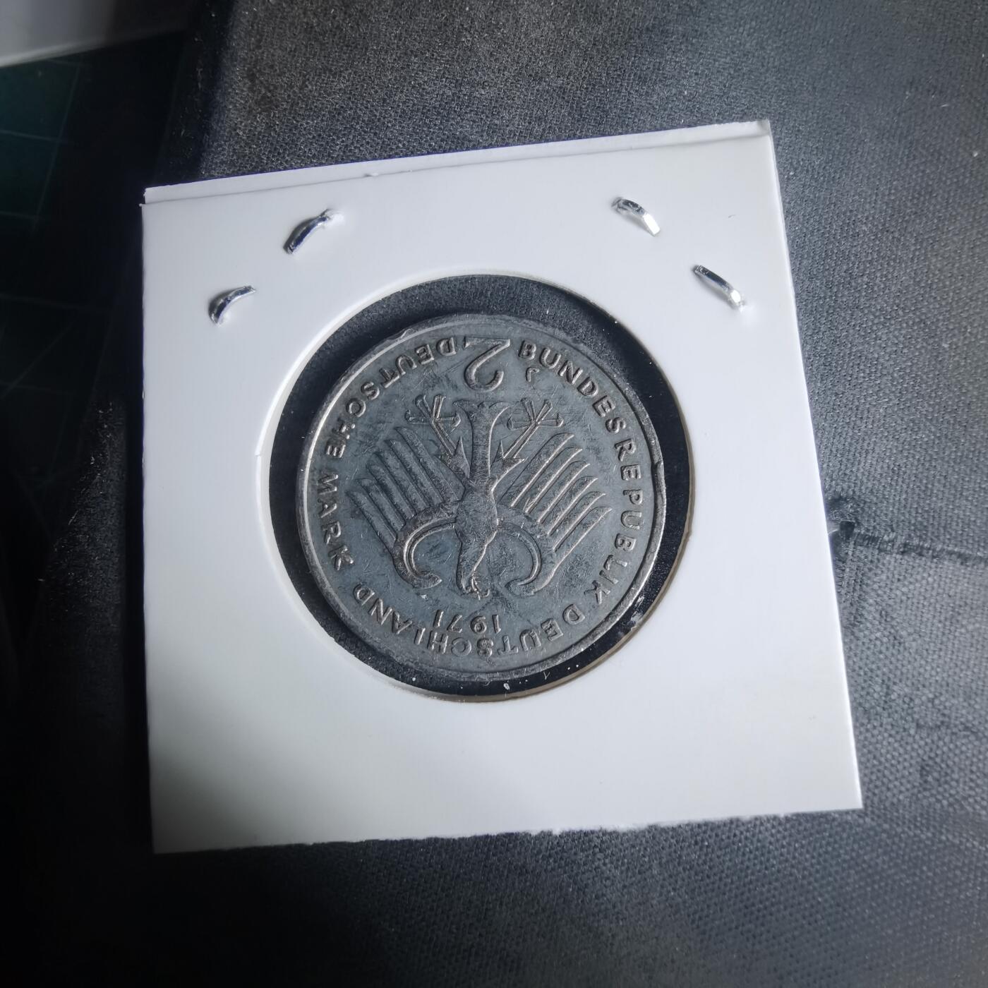 沼泽如烟--第940场 德国1971年2马克