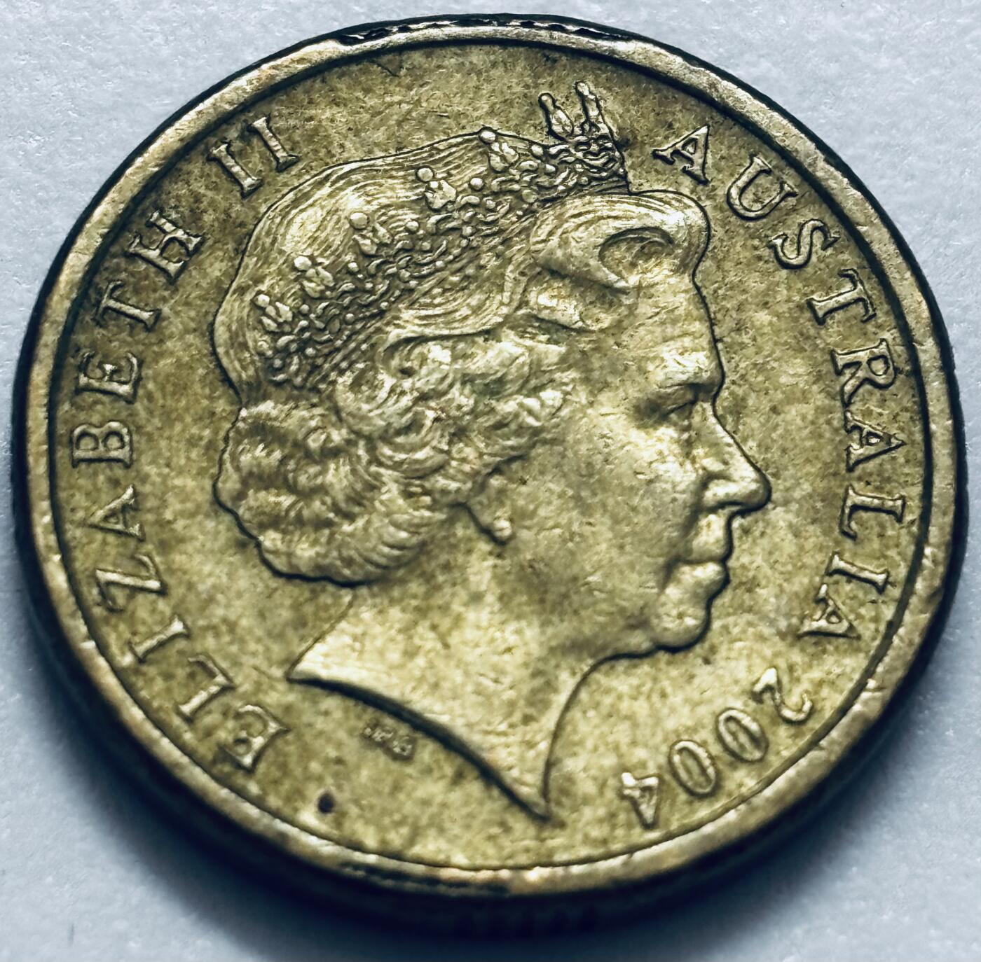 文馨钱币收藏第 286 场，圣诞节专场【 长期接收代拍品低至 0 佣金】 好品 2004 年澳大利亚土著人 2 元纪念币