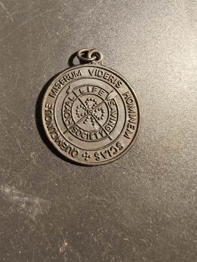 老王徽章第171期 - 英国拯救生命协会奖章     1959年实发