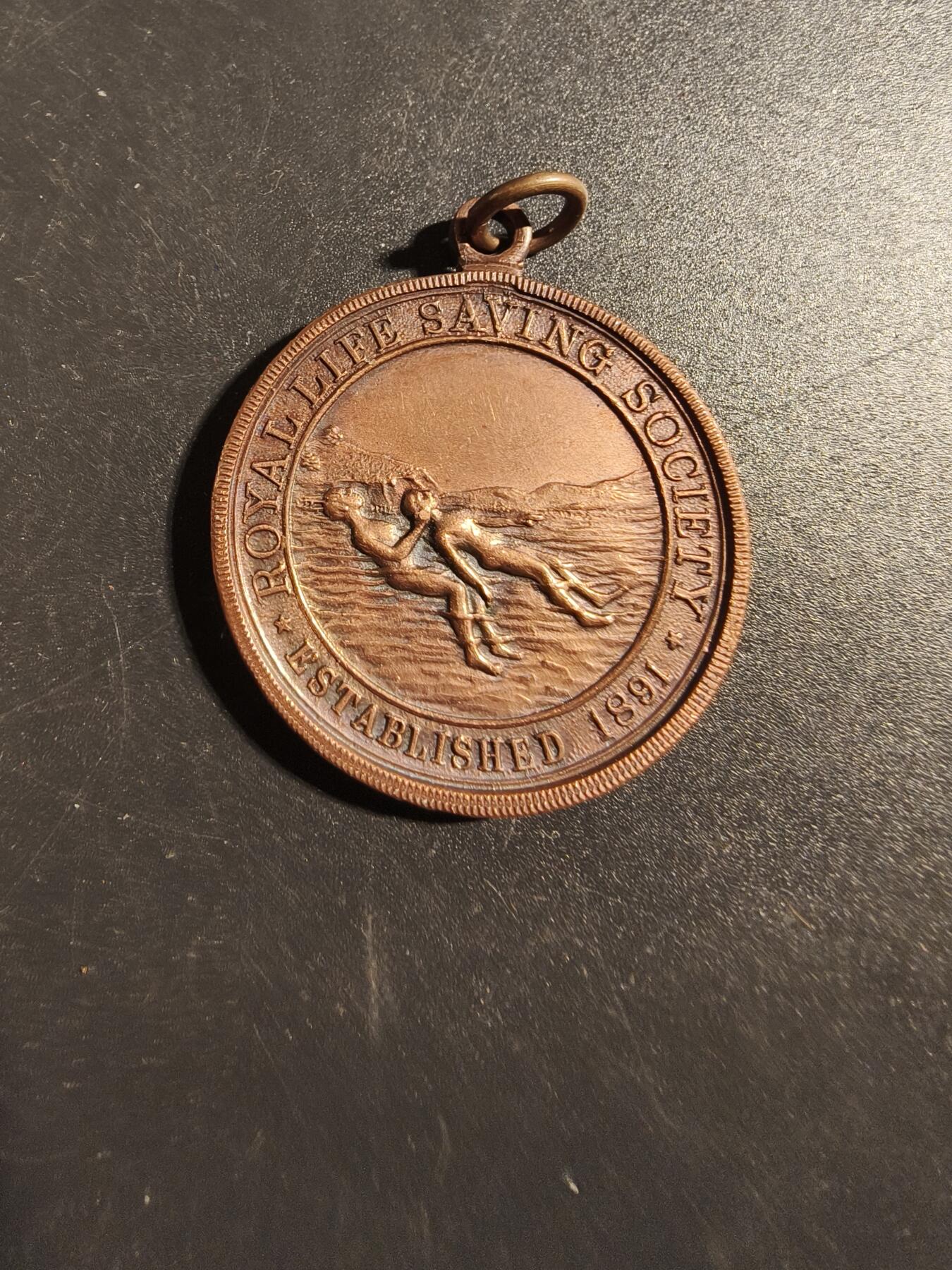 老王徽章第171期 英国拯救生命协会奖章     1934年实发