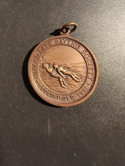 老王徽章第171期 - 英国拯救生命协会奖章     1934年实发