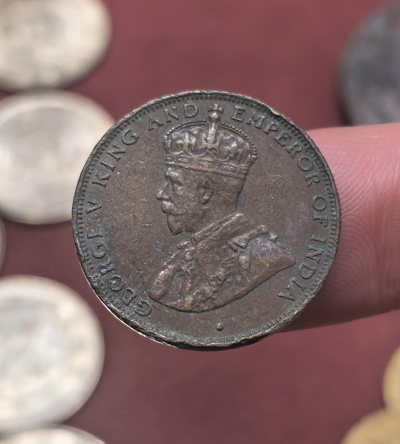 南宋泉阁俄币 外币 国币 专场第二十期 【送拍无额外佣金】 英属香港 1934年 乔治五世 香港一仙铜币 老包浆 字口清晰 好品