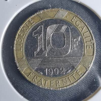 沼泽如烟--第942场 - 法国1992年10法郎