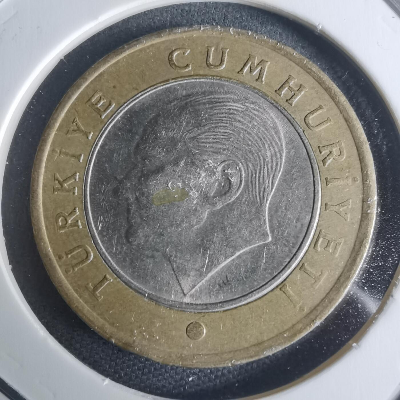 沼泽如烟--第942场 土耳其2011年1里拉