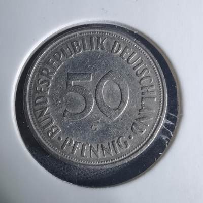 沼泽如烟--第940场 - 德国1950年50芬尼