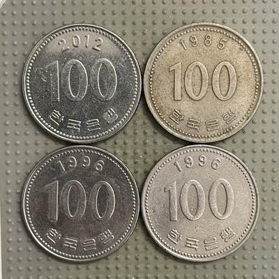2025年第144场各国散币拍卖（总第144场） - 韩国100韩元4枚