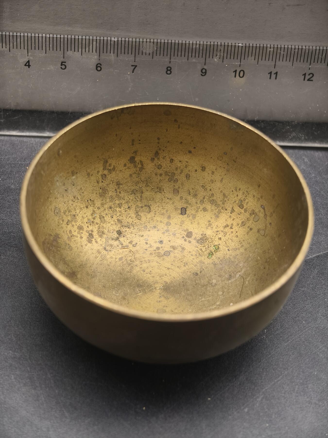 97期回流戒指饰品杂件纪念章丝路钱币专场 宗教铜钵