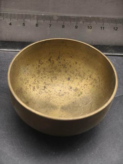 97期回流戒指饰品杂件纪念章丝路钱币专场 - 宗教铜钵